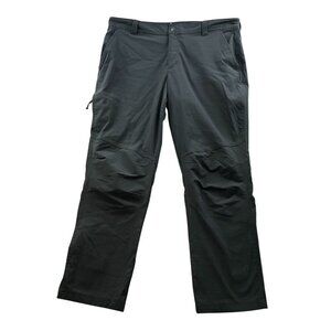 Columbia Mens Convertible Pants Size 38x30 Omni-Shield Hiking Outdoors Gray